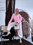 "QUEST Y26001" jacket - soft pink
